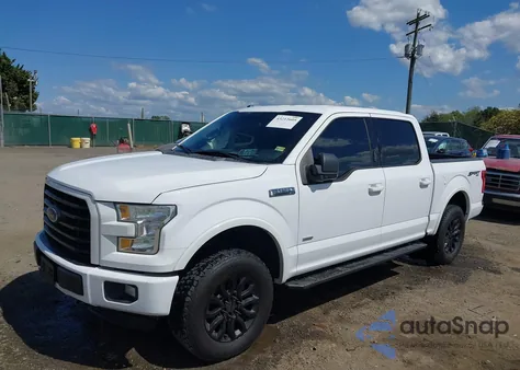 2016 Ford F-150 Xlt z USA, uszkodzony, nr VIN 1FTEW1EP1GKD61347